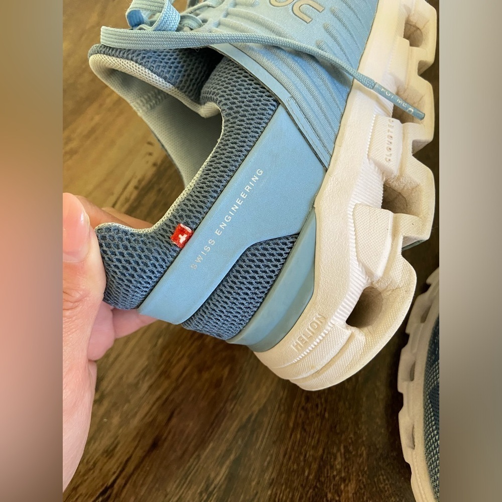 ON Women's Cloudswift Running Shoes - Blue - Picture 10 of 13